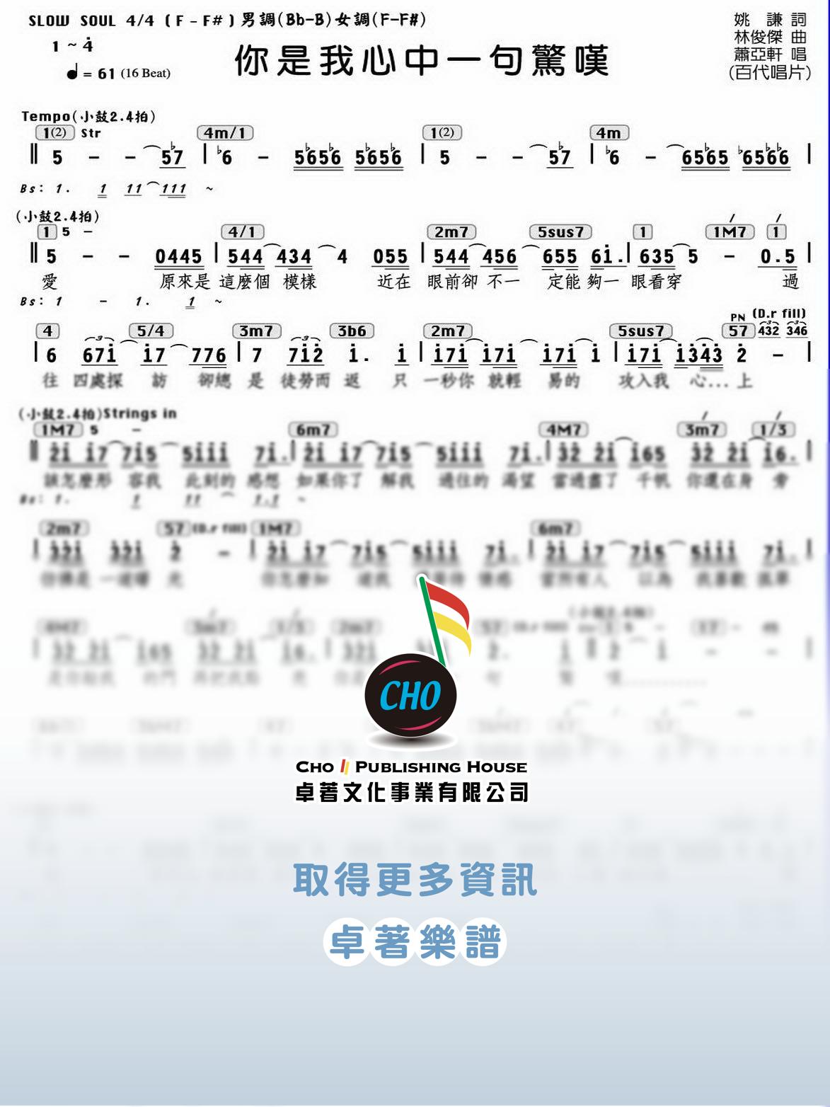 你是我心中一句驚嘆